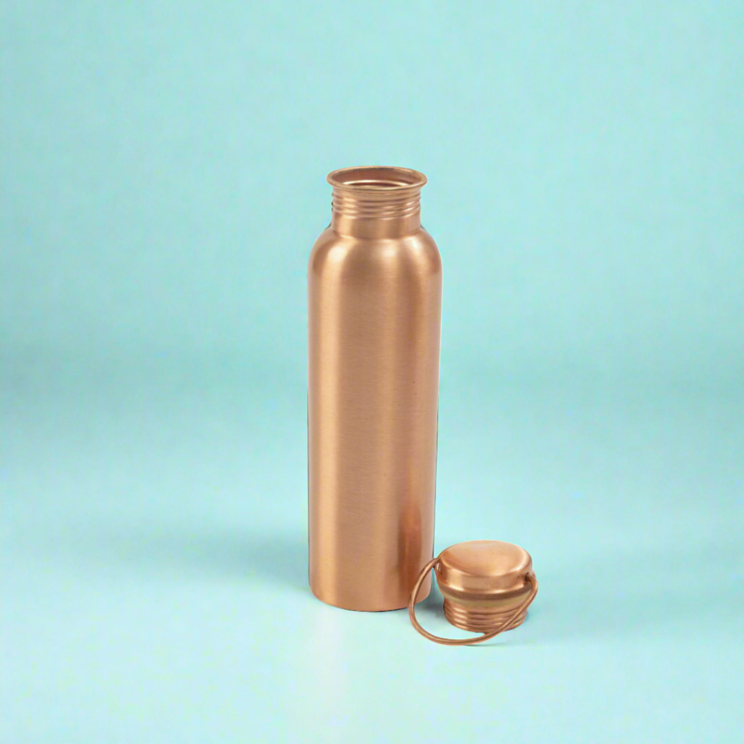 Copper bottle | Plain with handle