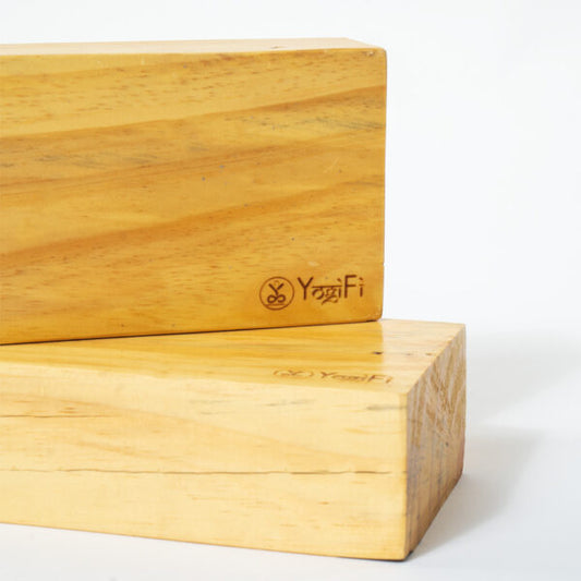 Yoga Wooden Blocks - Big (Set of 2)