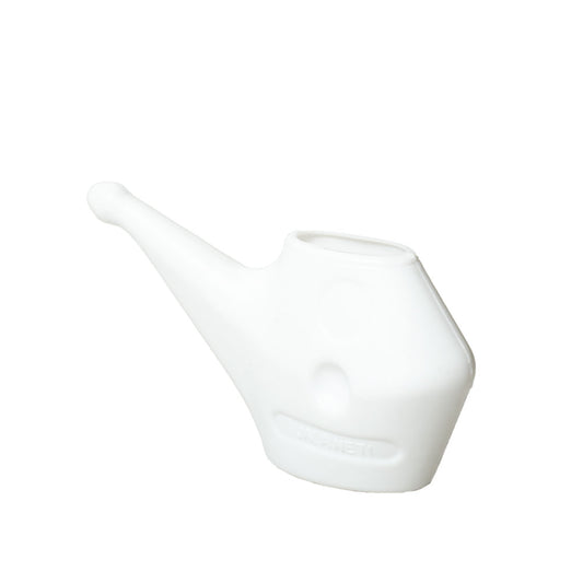 Jala Neti Pot Plastic (Small without OM - Pack of 2) - White